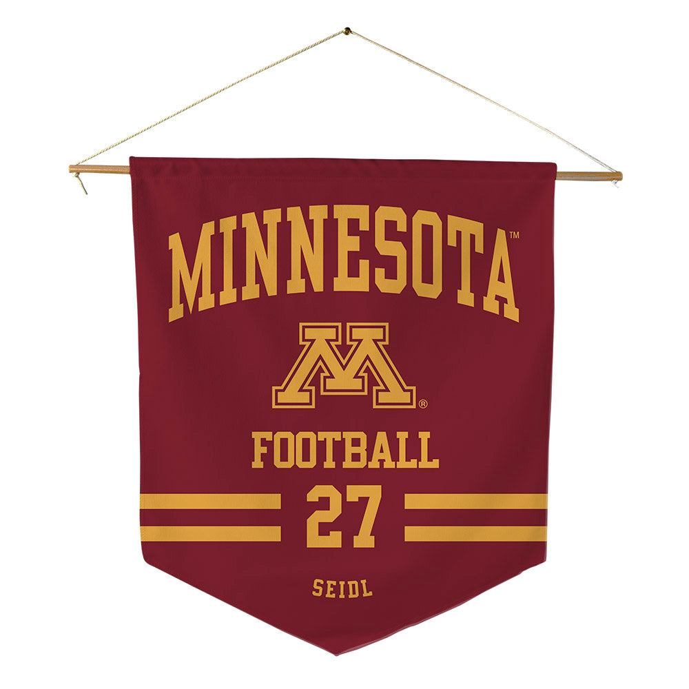 Minnesota - NCAA Football : Simon Seidl - Pennant - 18" x 21"-0