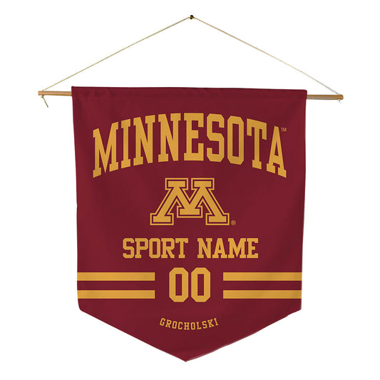 Minnesota - NCAA Women's Basketball : Grace Grocholski - Pennant - 18" x 21"-0