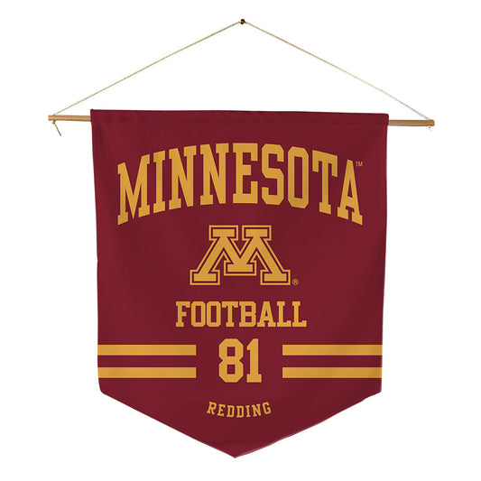 Minnesota - NCAA Football : Quentin Redding - Pennant - 18" x 21"-0