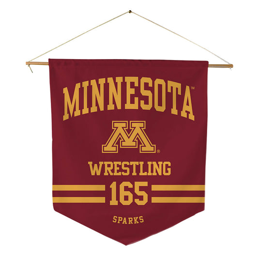 Minnesota - NCAA Wrestling : Andrew Sparks - Pennant - 18" x 21"-0