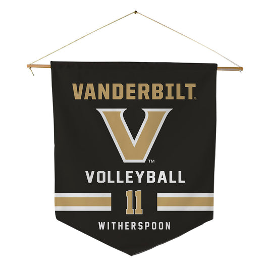 Vanderbilt - NCAA Women's Volleyball : Maya Witherspoon - Pennant - 18" x 21"-0