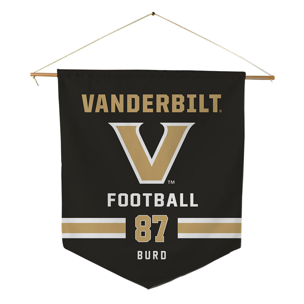 Vanderbilt - NCAA Football : Ty Burd - Pennant - 18" x 21"-0