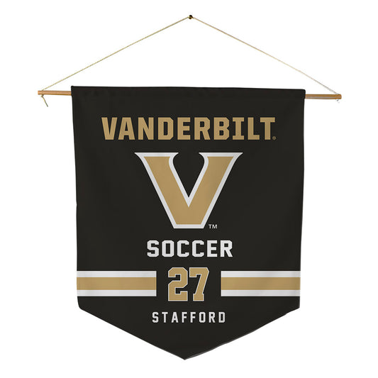 Vanderbilt - NCAA Women's Soccer : Olivia Stafford - Pennant - 18" x 21"-0