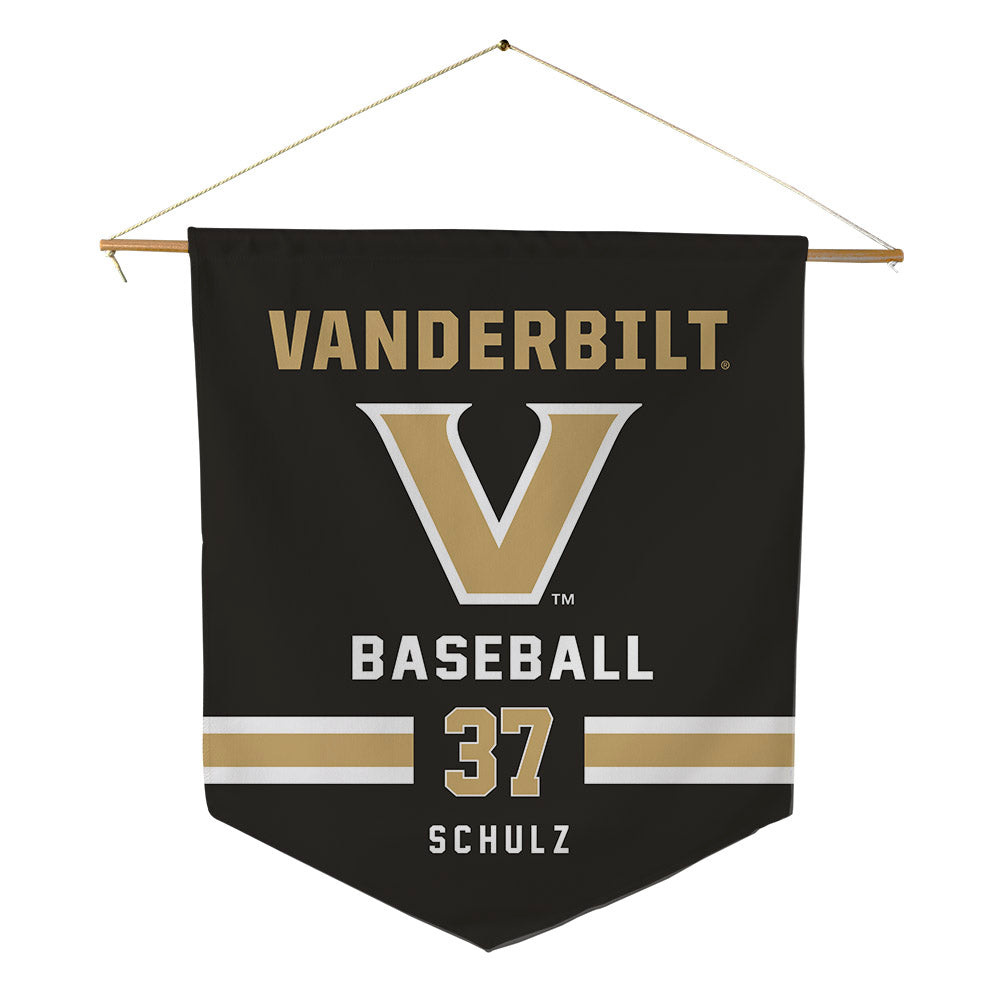 Vanderbilt - NCAA Baseball : Jakob Schulz - Pennant - 18" x 21"-0