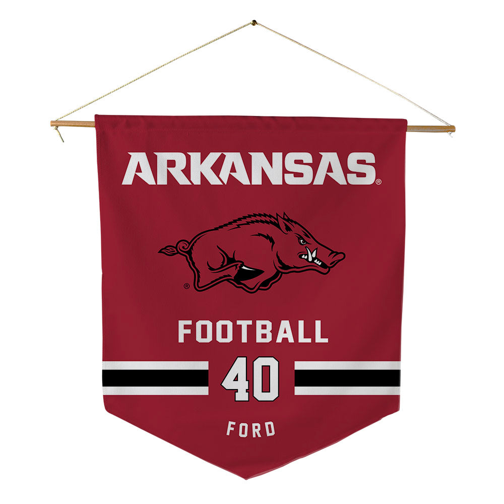 Arkansas - NCAA Football : Blake Ford - Pennant - 18" x 21"-0