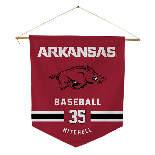 Arkansas - NCAA Baseball : Cayden Mitchell - Pennant - 18" x 21"-0