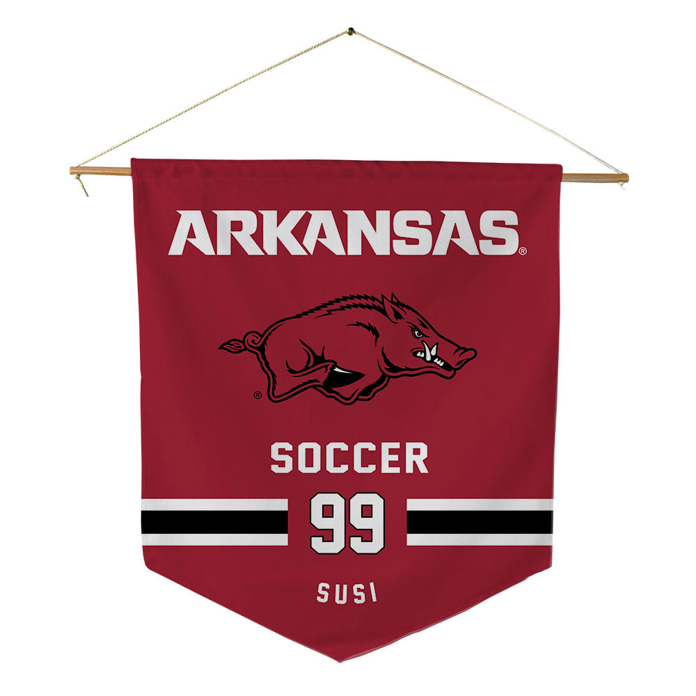Arkansas - NCAA Women's Soccer : Zoe Susi - Pennant - 18" x 21"-0