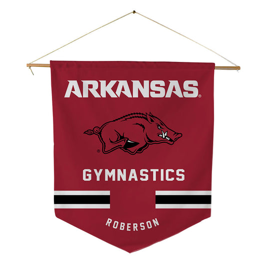 Arkansas - NCAA Women's Gymnastics : Joscelyn Roberson - Pennant - 18" x 21"-0