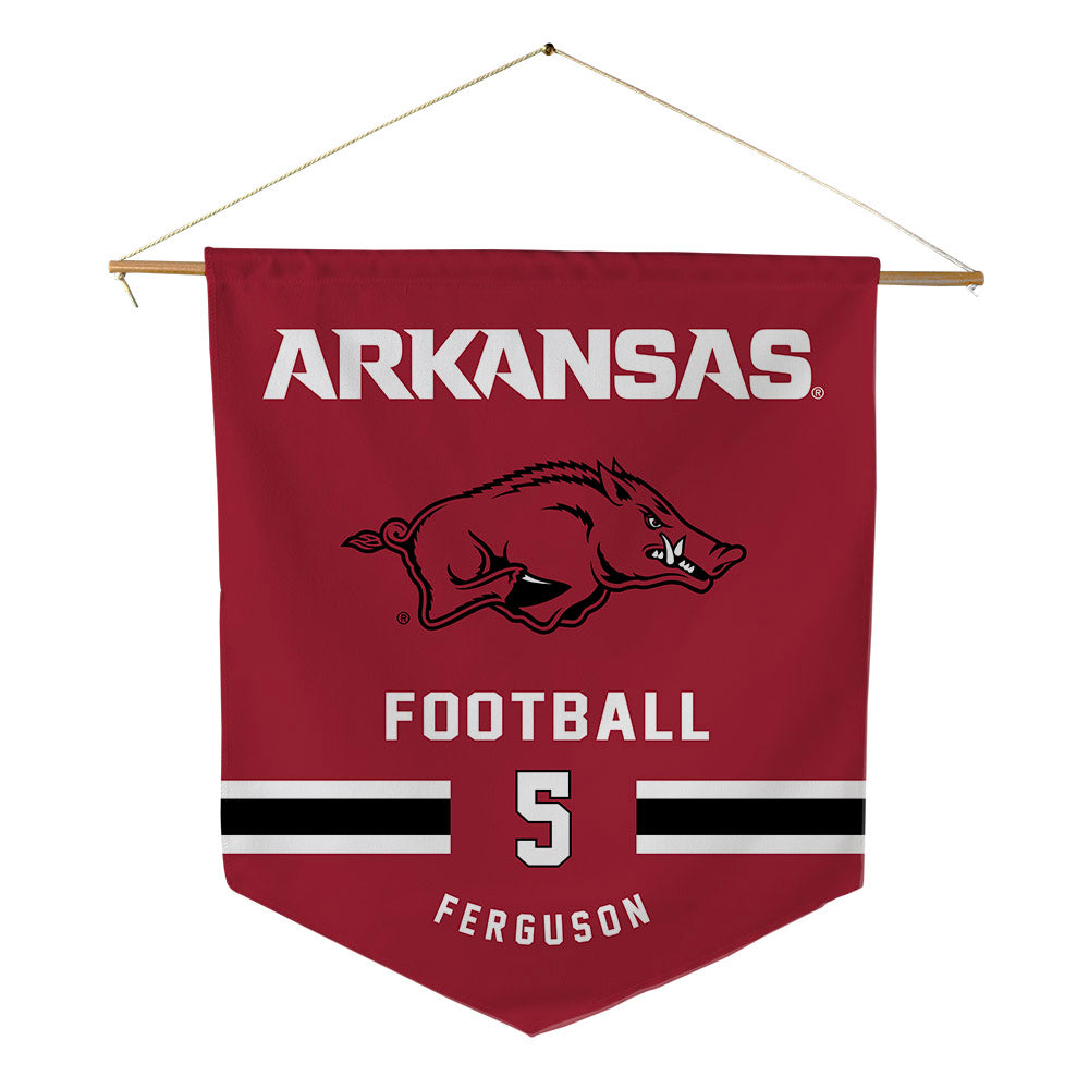 Arkansas - NCAA Football : Ja'kayden Ferguson - Pennant - 18" x 21"-0