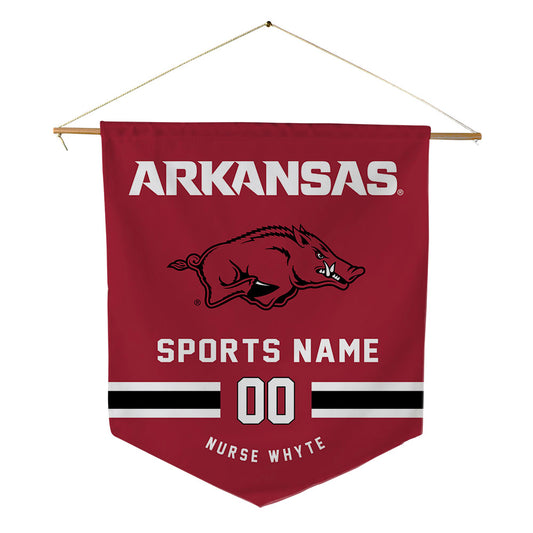 Arkansas - NCAA Women's Soccer : Aniyah Nurse Whyte - Pennant - 18" x 21"-0