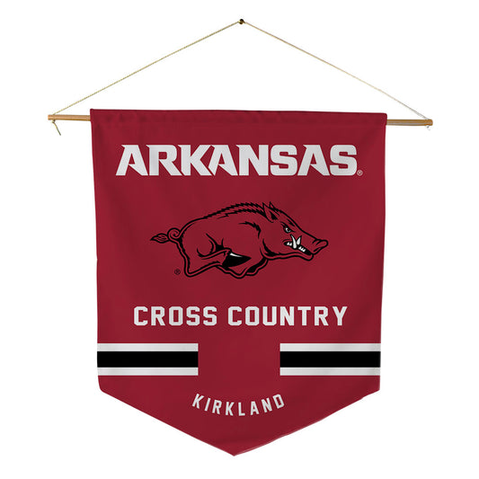 Arkansas - NCAA Women's Cross Country : Morgan Kirkland - Pennant - 18" x 21"-0