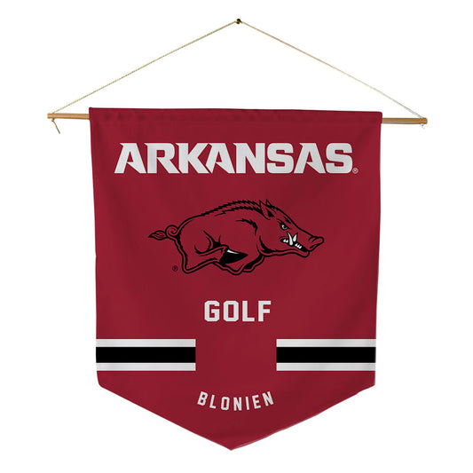Arkansas - NCAA Women's Golf : Natalie Blonien - Pennant - 18" x 21"-0