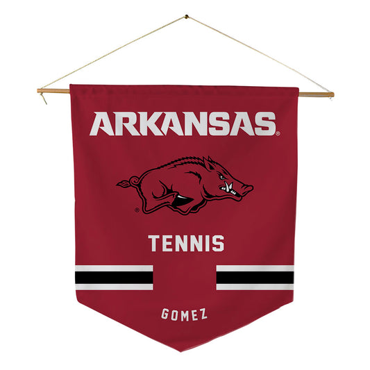 Arkansas - NCAA Women's Tennis : Jimena Gomez - Pennant - 18" x 21"-0