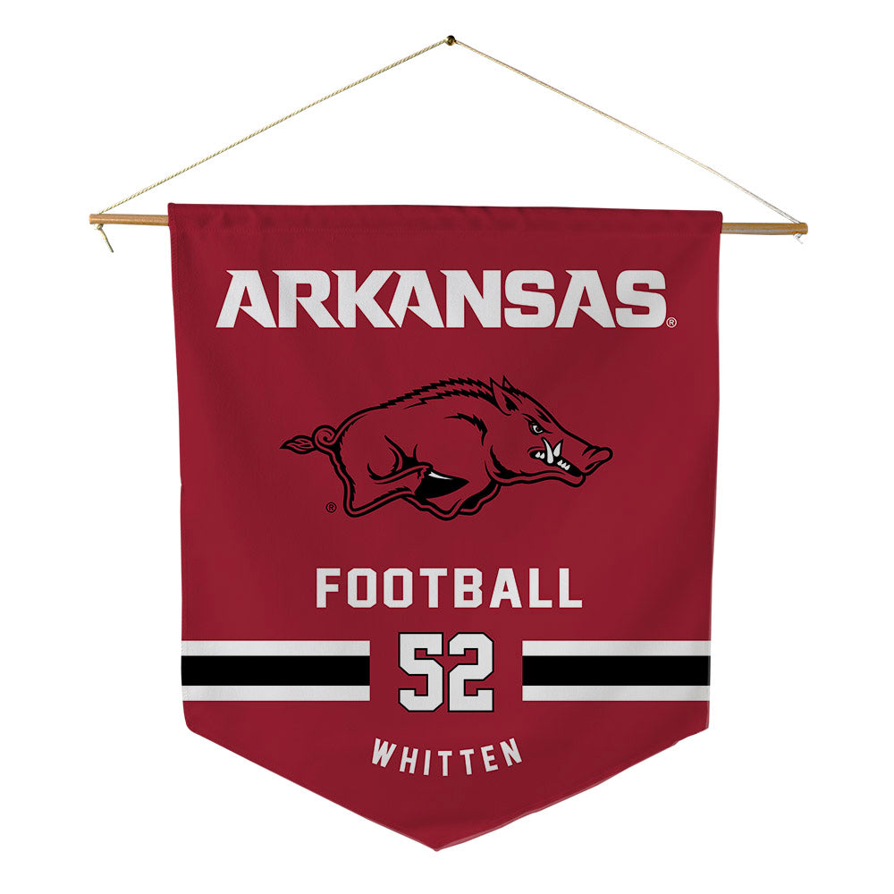 Arkansas - NCAA Football : Donovan Whitten - Pennant - 18" x 21"-0