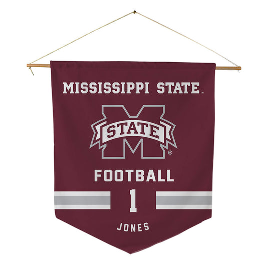 Mississippi State - NCAA Football : Kelley Jones - Pennant - 18" x 21"-0