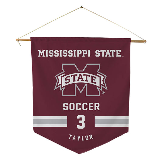 Mississippi State - NCAA Women's Soccer : Kyra Taylor - Pennant - 18" x 21"-0