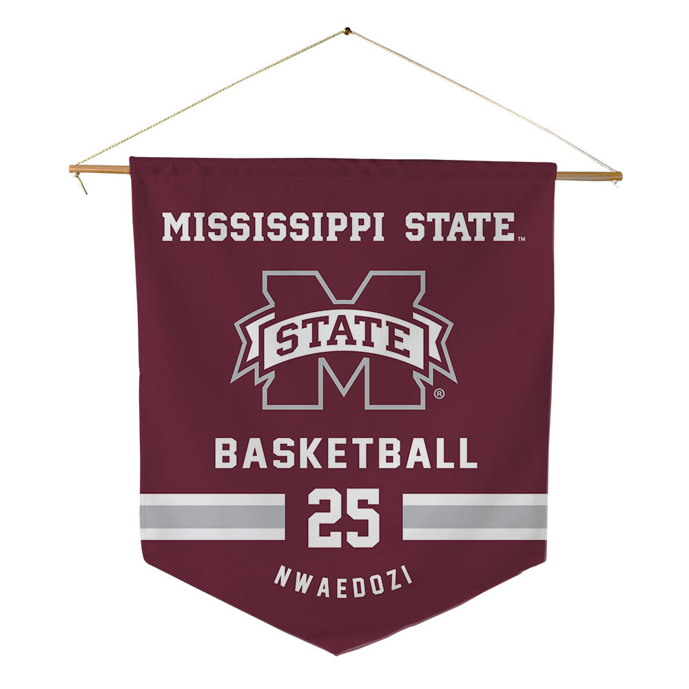 Mississippi State - NCAA Women's Basketball : Favour Nwaedozi - Pennant - 18" x 21"-0