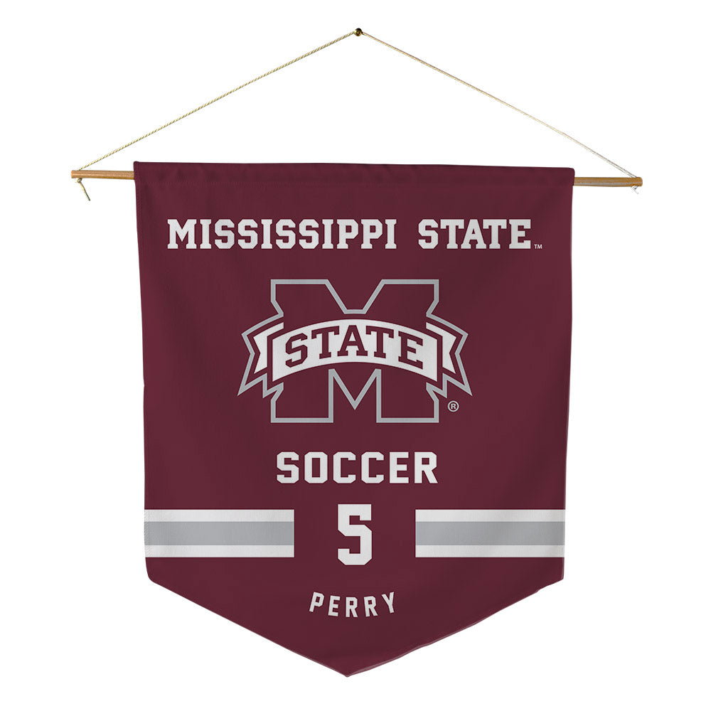 Mississippi State - NCAA Women's Soccer : ally perry - Pennant - 18" x 21"-0