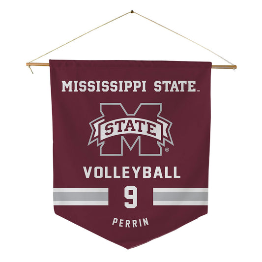 Mississippi State - NCAA Women's Volleyball : Bre Perrin - Pennant - 18" x 21"-0