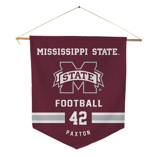 Mississippi State - NCAA Football : Sam Paxton - Pennant - 18" x 21"-0