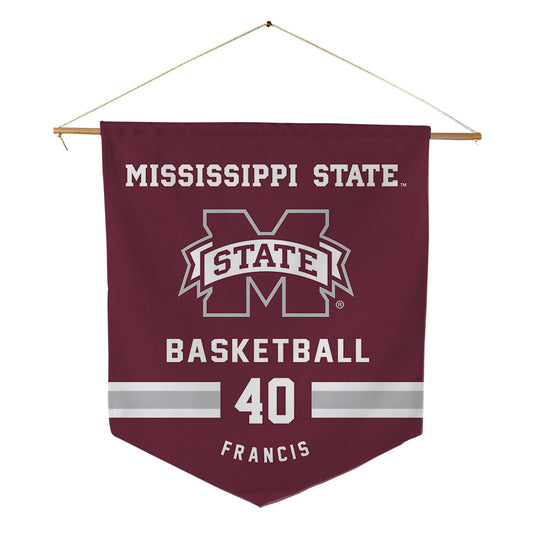 Mississippi State - NCAA Women's Basketball : Madison Francis - Pennant - 18" x 21"-0