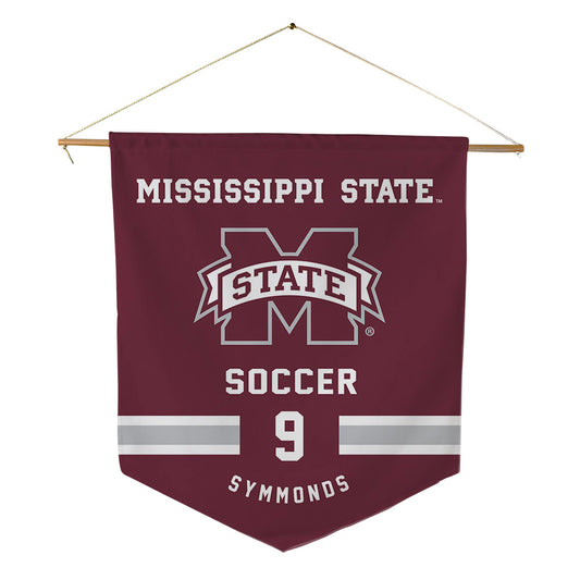 Mississippi State - NCAA Women's Soccer : Adia Symmonds - Pennant - 18" x 21"-0