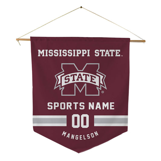 Mississippi State - NCAA Women's Volleyball : Lindsey Mangelson - Pennant - 18" x 21"-0