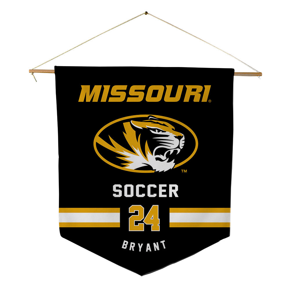 Missouri - NCAA Women's Soccer : aly Bryant - Pennant - 18" x 21"-0