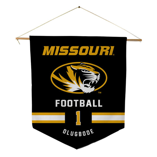 Missouri - NCAA Football : Donovan Olugbode - Pennant - 18" x 21"-0
