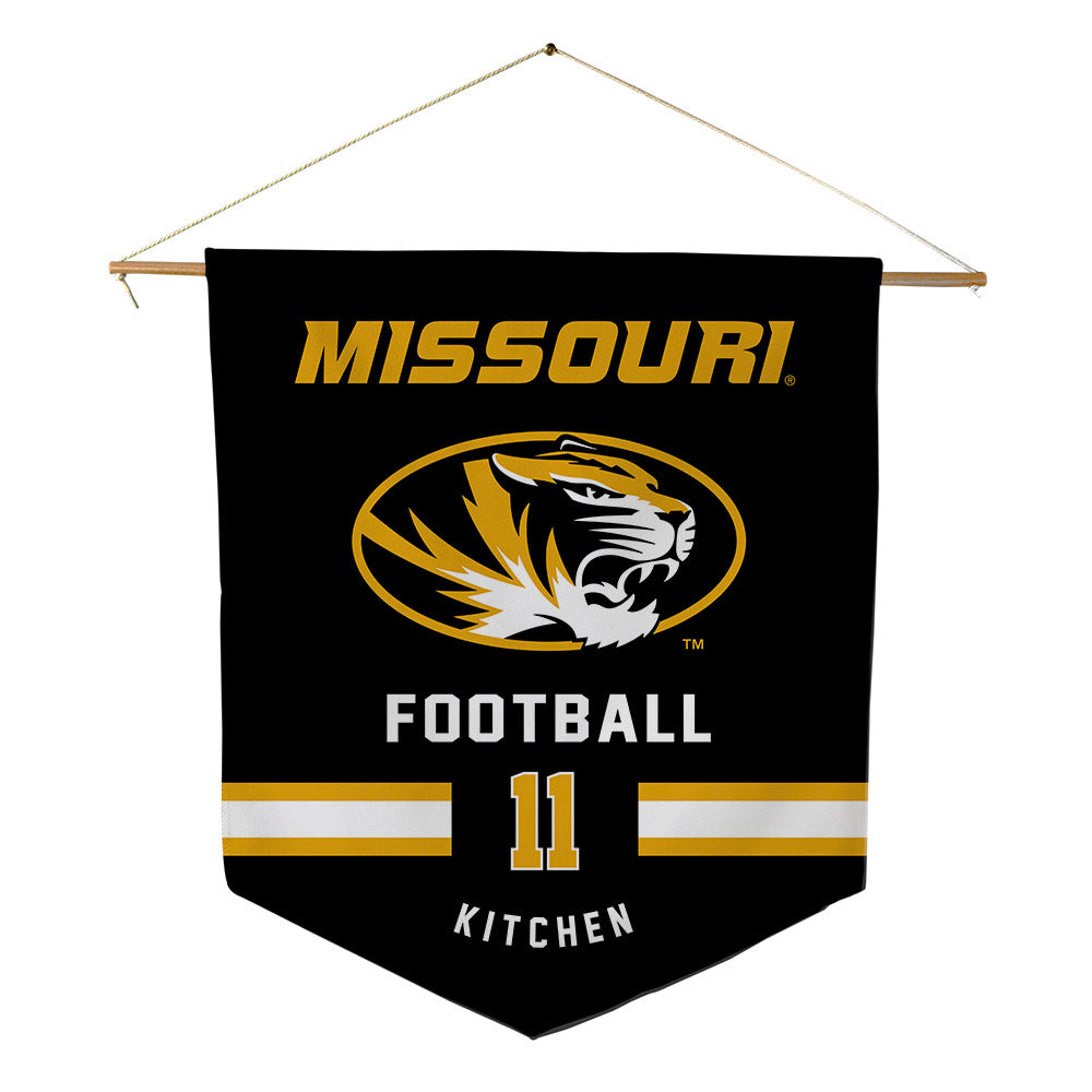 Missouri - NCAA Football : Langden Kitchen - Pennant - 18" x 21"-0