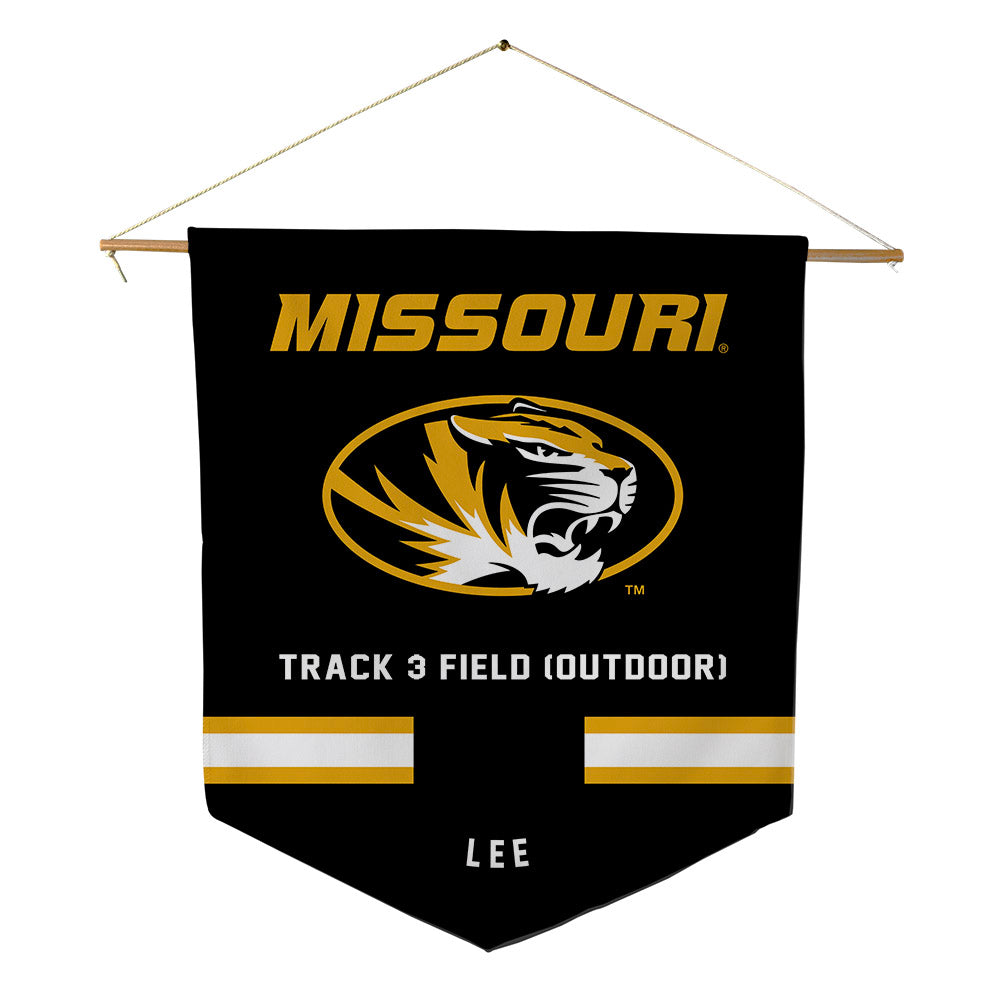 Missouri - NCAA Men's Track & Field : Ethan Lee - Pennant - 18" x 21"-0