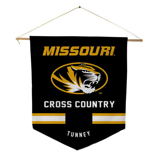 Missouri - NCAA Men's Cross Country : Declan Tunney - Pennant - 18" x 21"-0