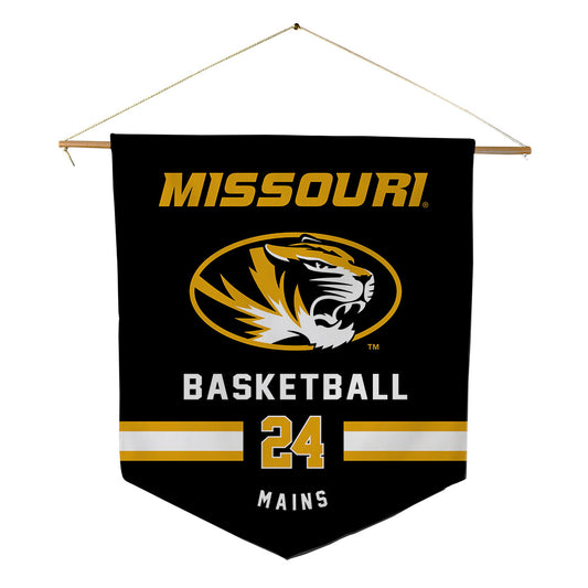 Missouri - NCAA Women's Basketball : Sydney Mains - Pennant - 18" x 21"-0
