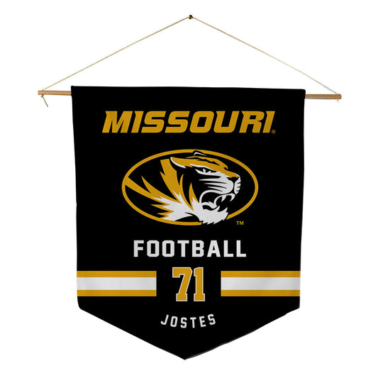 Missouri - NCAA Football : Ryan Jostes - Pennant - 18" x 21"-0