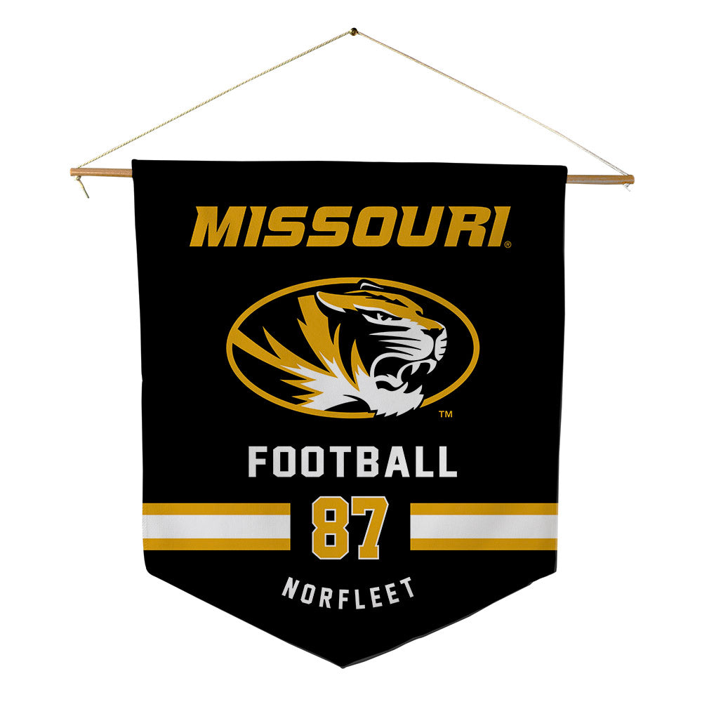 Missouri - NCAA Football : Brett Norfleet - Pennant - 18" x 21"-0