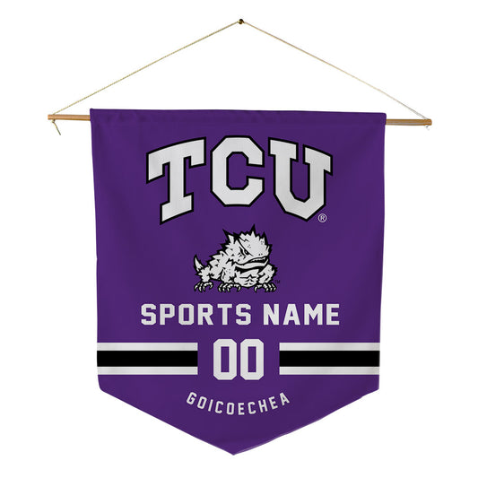 TCU - NCAA Women's Track & Field : Mia Goicoechea - Pennant - 18" x 21"-0