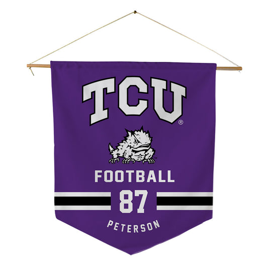 TCU - NCAA Football : Mason Peterson - Pennant - 18" x 21"-0
