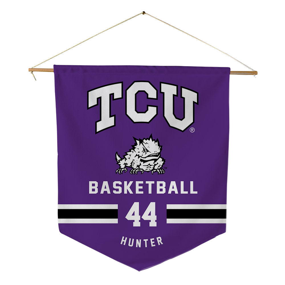 TCU - NCAA Women's Basketball : Emily Hunter - Pennant - 18" x 21"-0