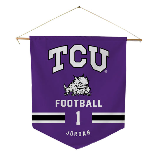 TCU - NCAA Football : Austin Jordan - Pennant - 18" x 21"-0