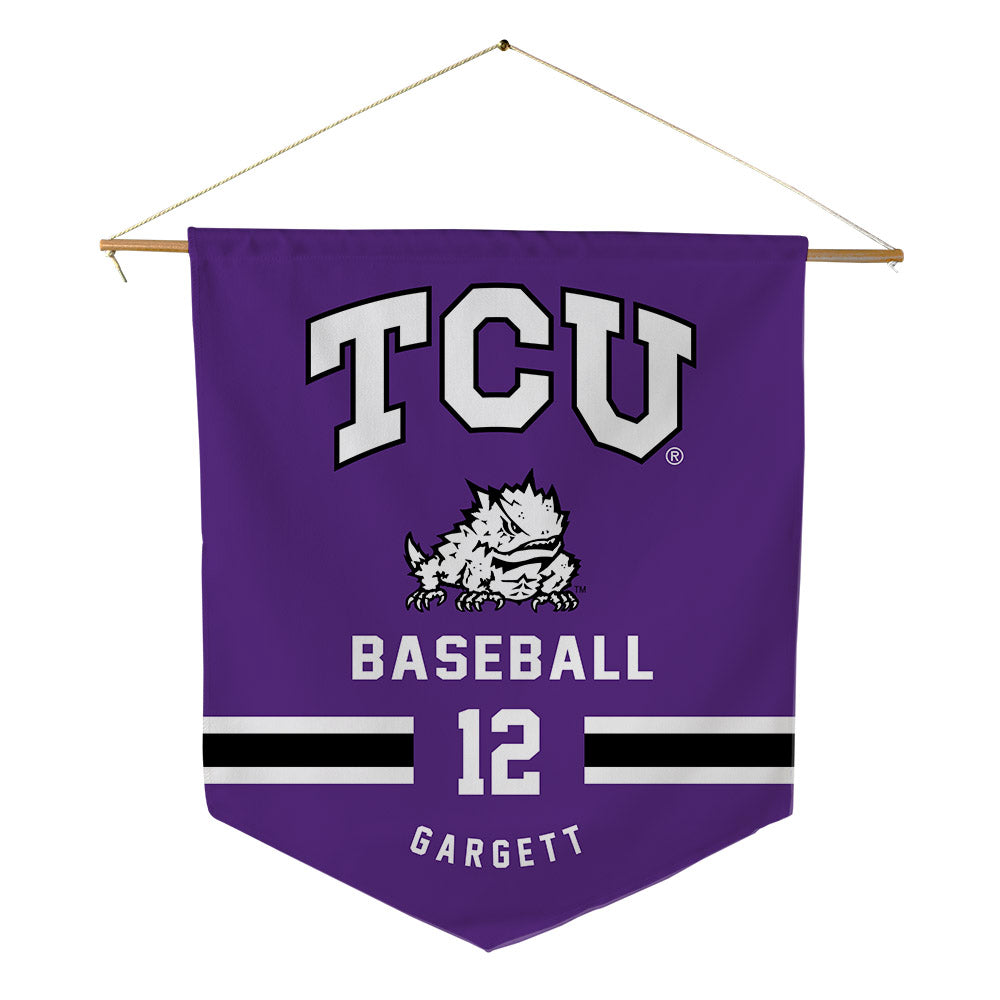 TCU - NCAA Baseball : Kyuss Gargett - Pennant - 18" x 21"-0