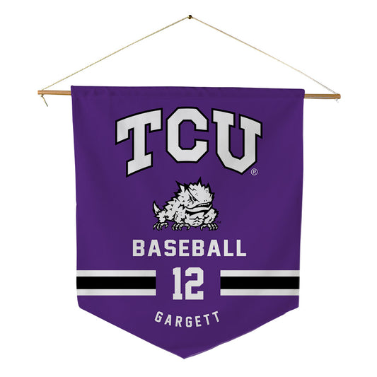 TCU - NCAA Baseball : Kyuss Gargett - Pennant - 18" x 21"-0