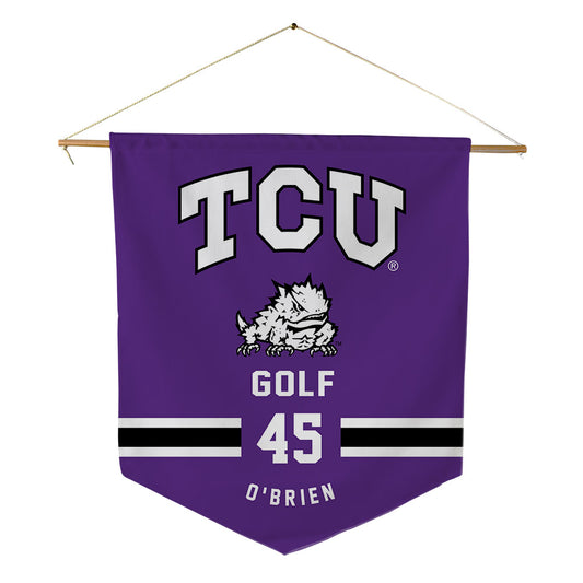 TCU - NCAA Women's Golf : Yvette O'Brien - Pennant - 18" x 21"-0