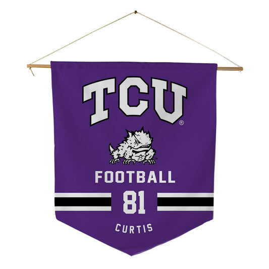 TCU - NCAA Football : Chase Curtis - Pennant - 18" x 21"-0