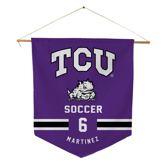 TCU - NCAA Women's Soccer : Kaela Martinez - Pennant - 18" x 21"-0