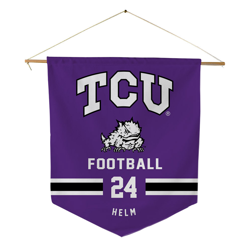 TCU - NCAA Football : Avery Helm - Pennant - 18" x 21"-0