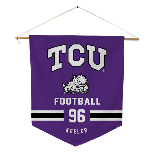 TCU - NCAA Football : Cal Keeler - Pennant - 18" x 21"-0