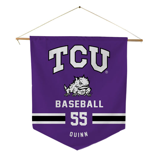 TCU - NCAA Baseball : Walter Quinn - Pennant - 18" x 21"-0