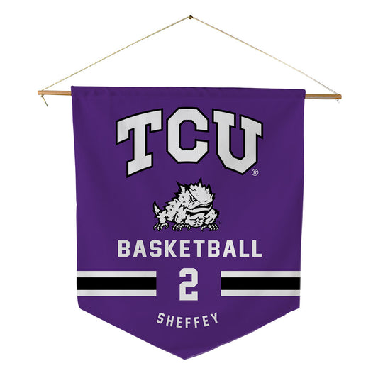 TCU - NCAA Women's Basketball : Veronica Sheffey - Pennant - 18" x 21"-0