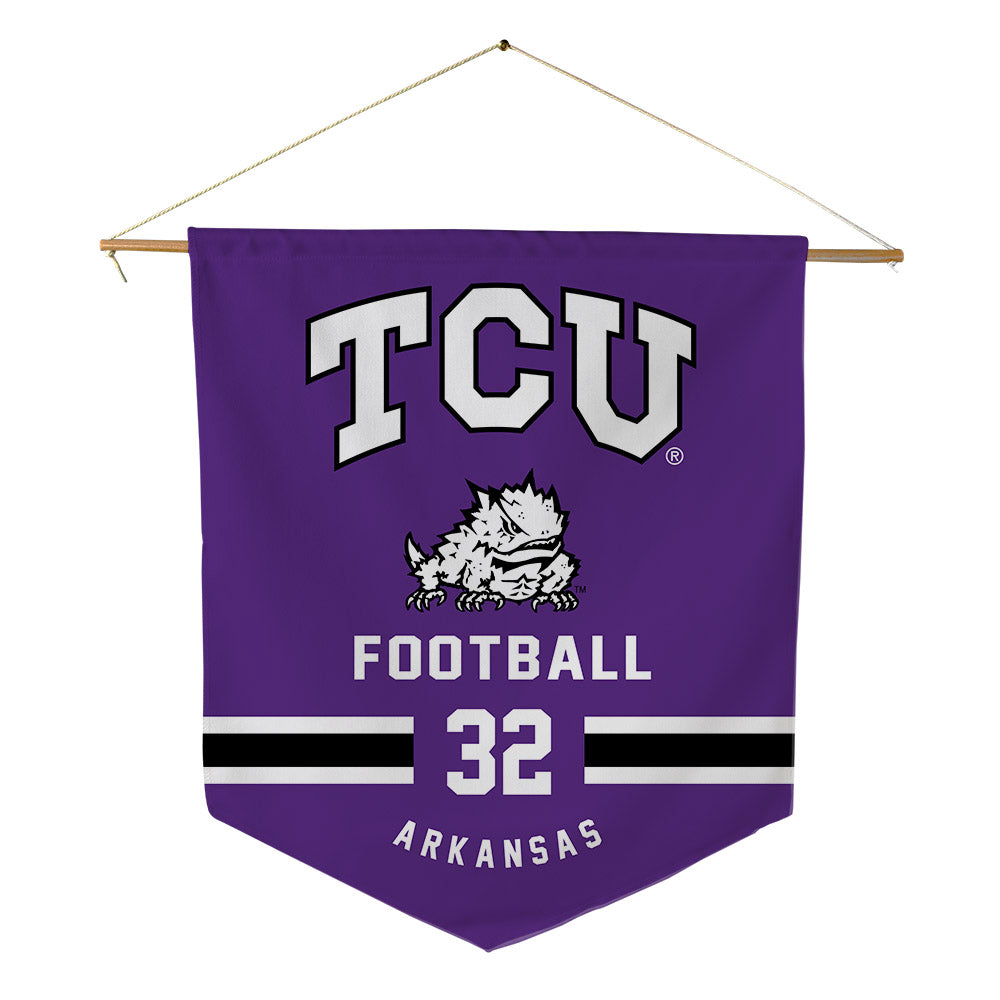 TCU - NCAA Football : Dillon Arkansas - Pennant - 18" x 21"-0