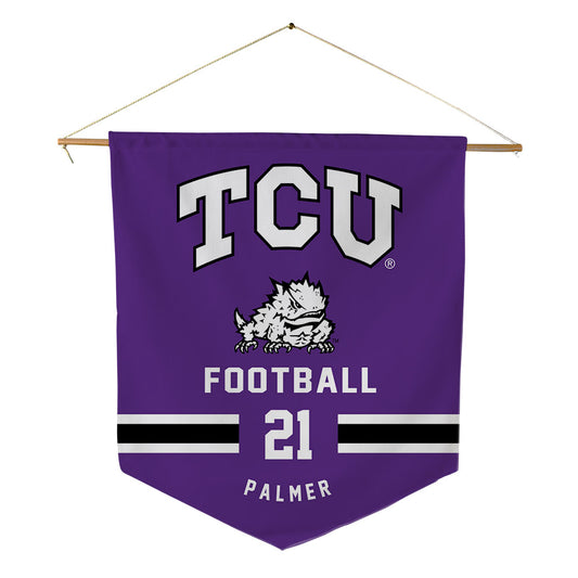 TCU - NCAA Football : Nate Palmer - Pennant - 18" x 21"-0